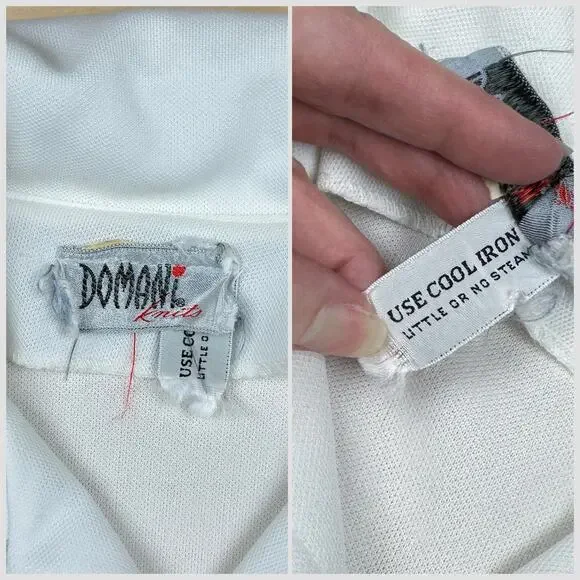 Vintage 1970s Black and White Striped Long Sleeve Pleated Belted Minidress - Picture 6 of 8